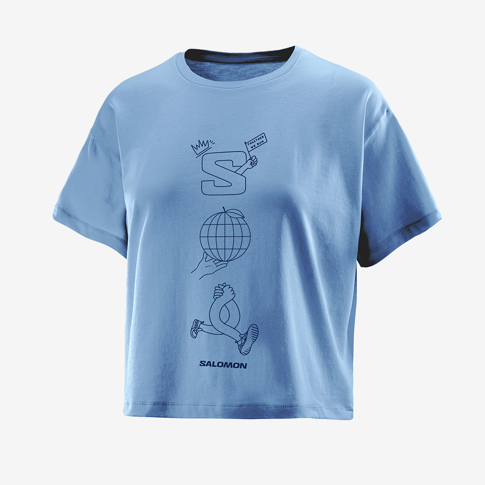 SUN SHINE CROP TEE